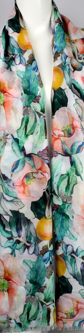 Alice & Lily printed  scarf peony blush Style:SC/4652/BLUSH image 0